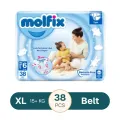 Molfix Jumbo Extra Large Belt 15+ Kg 38 Pcs (Made in Turkey)